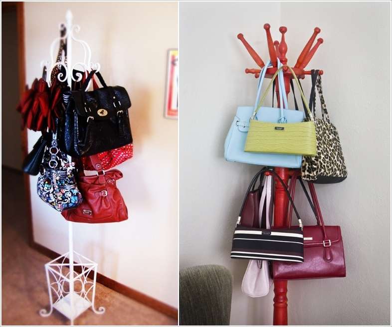 Bag discount storage ideas