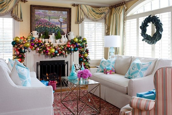 Joyful Christmas Mantelpiece Decoration Ideas For A Fancy Holiday ...