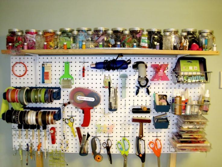 Practical Pegboard Storage Solutions For An Organized Home World