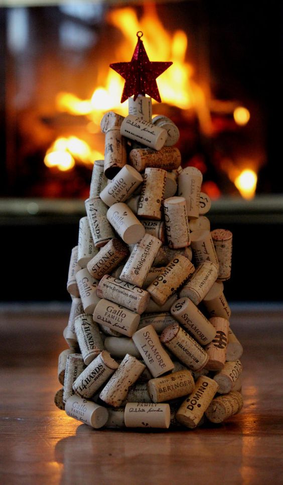 Download Easy Diy Wine Corks Christmas Crafts World Inside Pictures PSD Mockup Templates