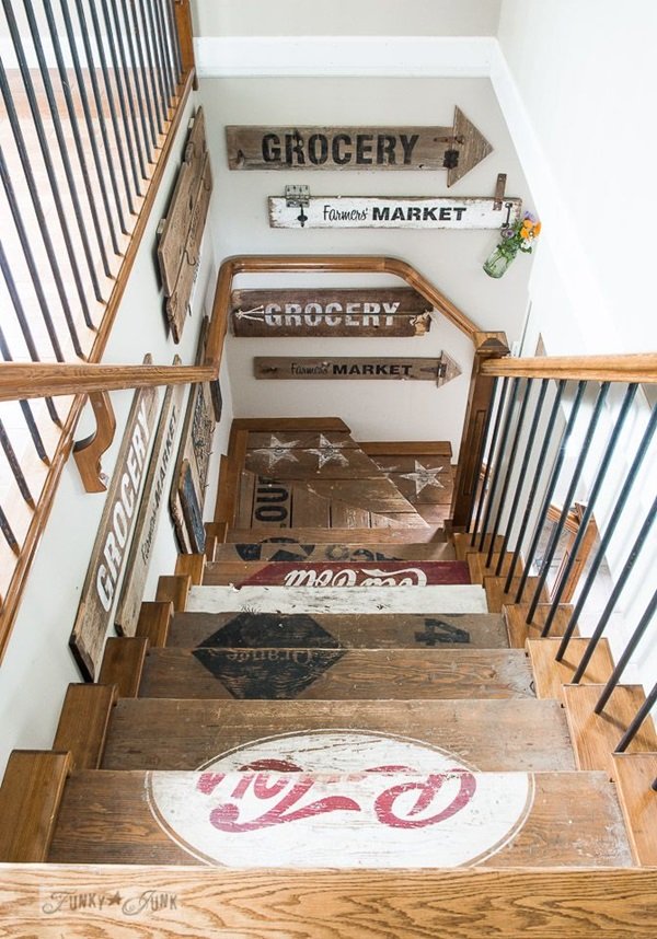 decorating ideas for stairs and hallways