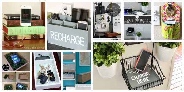 Beautiful Diy Charging Stations That Will Help You Get Rid