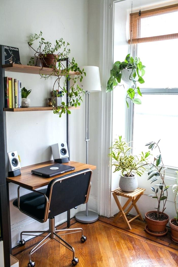 Work Desks For Home Office Small Desk Near A Bright Window With