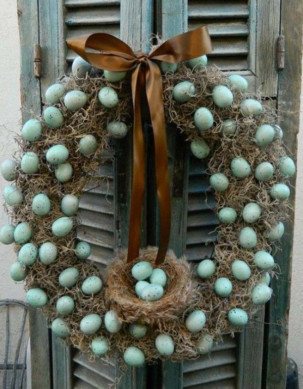 Easter wreath