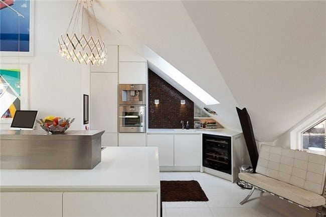 cool attic kitchen design ideas