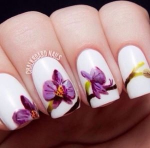 Fragrant Orchid Nails Designs That Will Put You In The Spring Mood ...