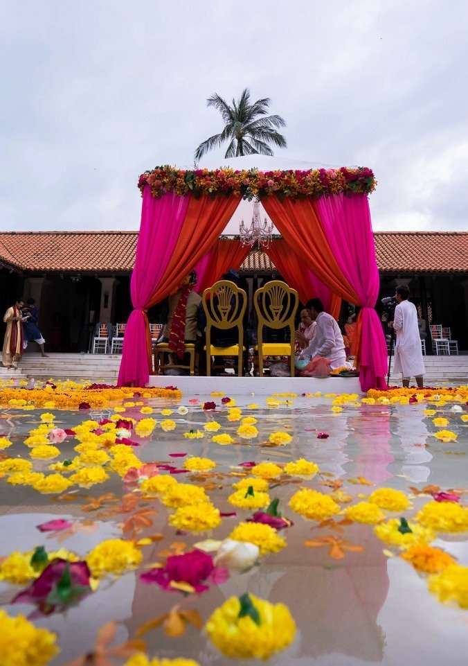 floating flower arrangements for pool