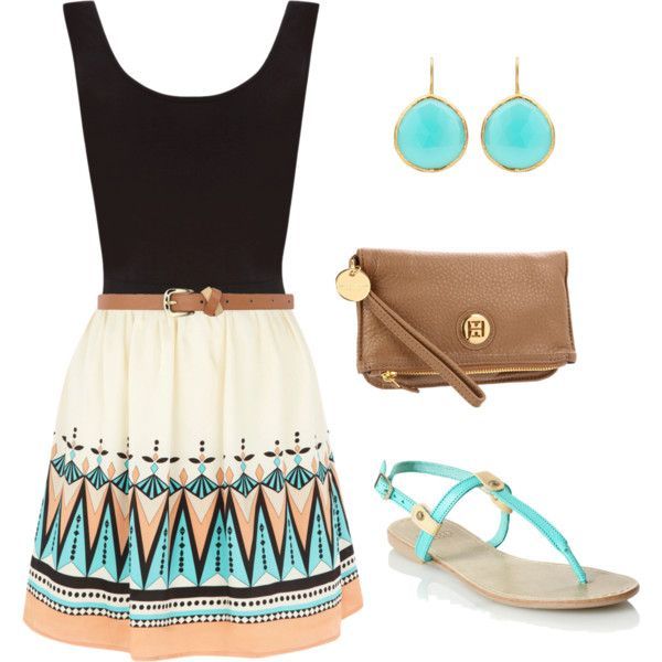 polyvore summer outfits 2020