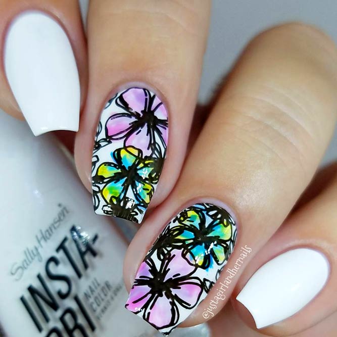 best tropical nail designs