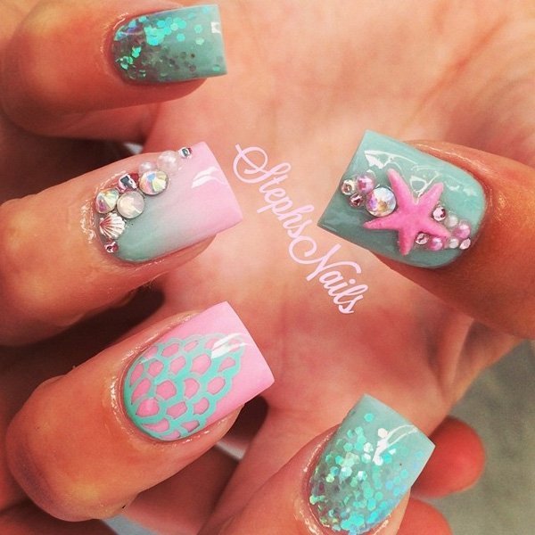 Sea-Inspired Manicure Ideas That You Are Going To Love - World inside ...