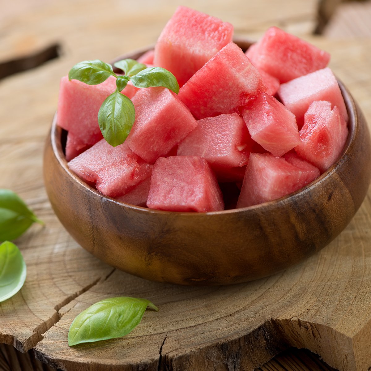 how to cut a watermelon