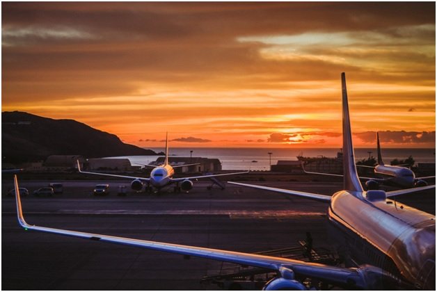 Several Aircraft Seen at an Airport