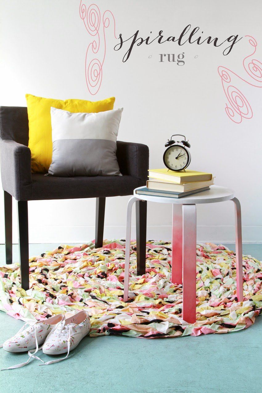 Easy DIY Rugs Tutorial Ideas That You Can Use To Make Your Own Home