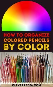 organize art supplies