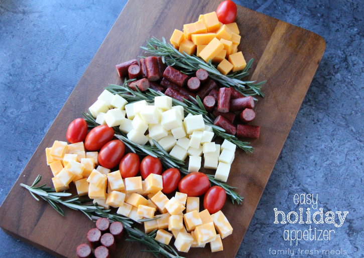 Delicious Appetizers Arranged in Christmas Symbol Shapes - World inside ...