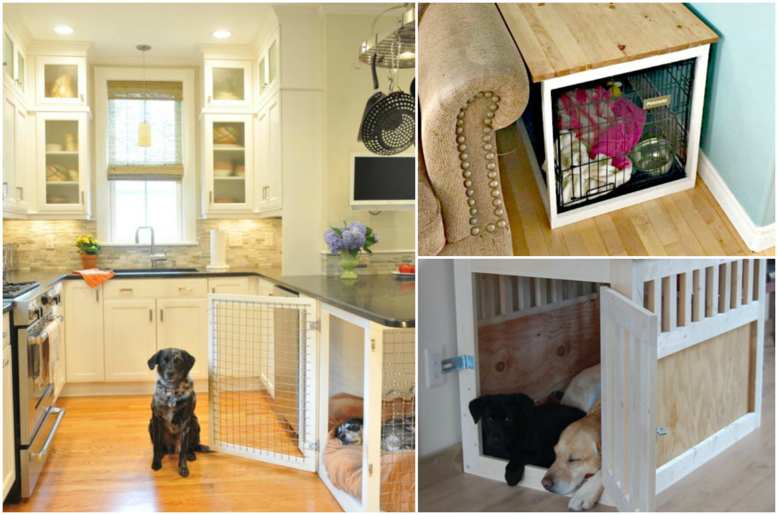 Creative Ways To Make Your Dog A Crate in Your Home It Will Definitely