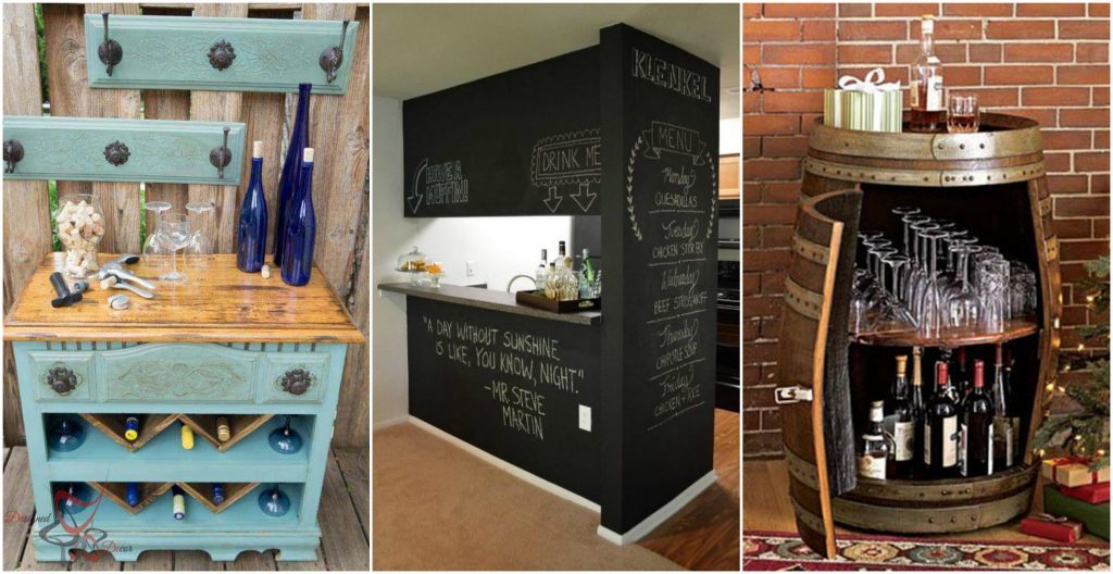 DIY Home Bar Ideas You Can Do This Weekend