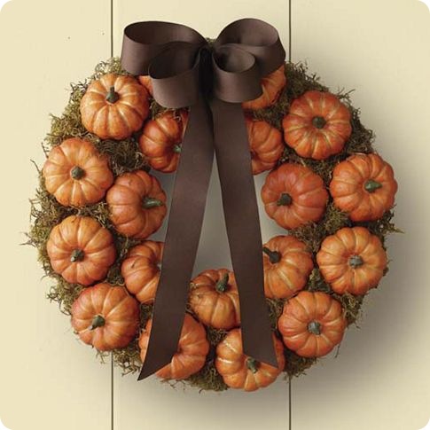 pumpkins wreath 