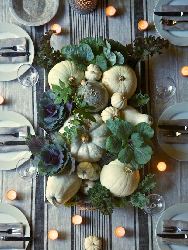 fall table centerpiece