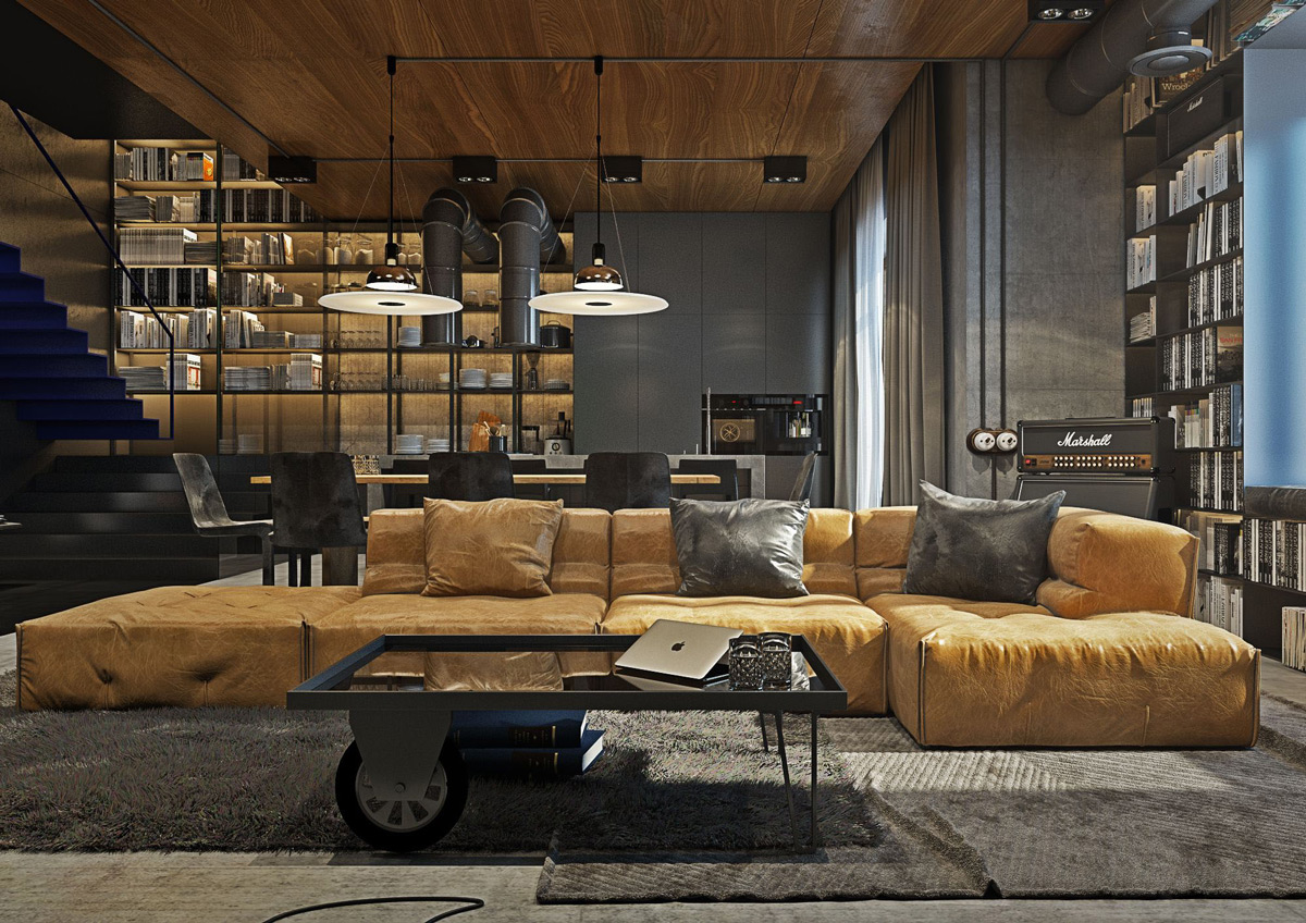 industrial interior style