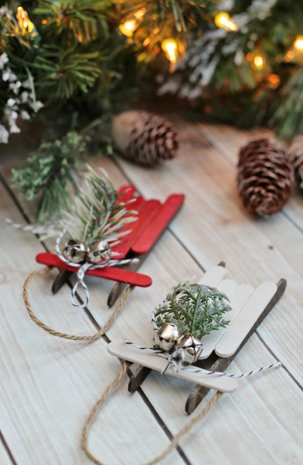 easy DIY Christmas ornaments