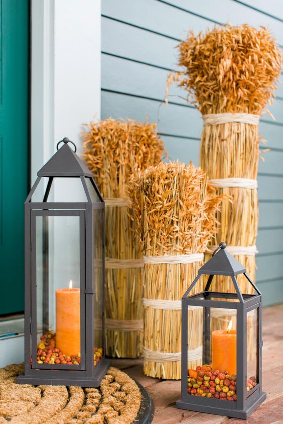 DIY thanksgiving outdoor decor