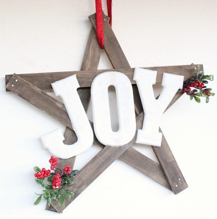 diy wooden Christmas decorations