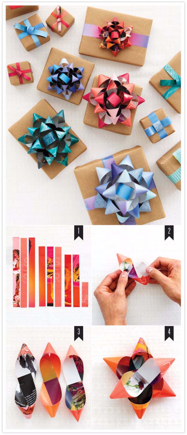 how to wrap a present in a creative way