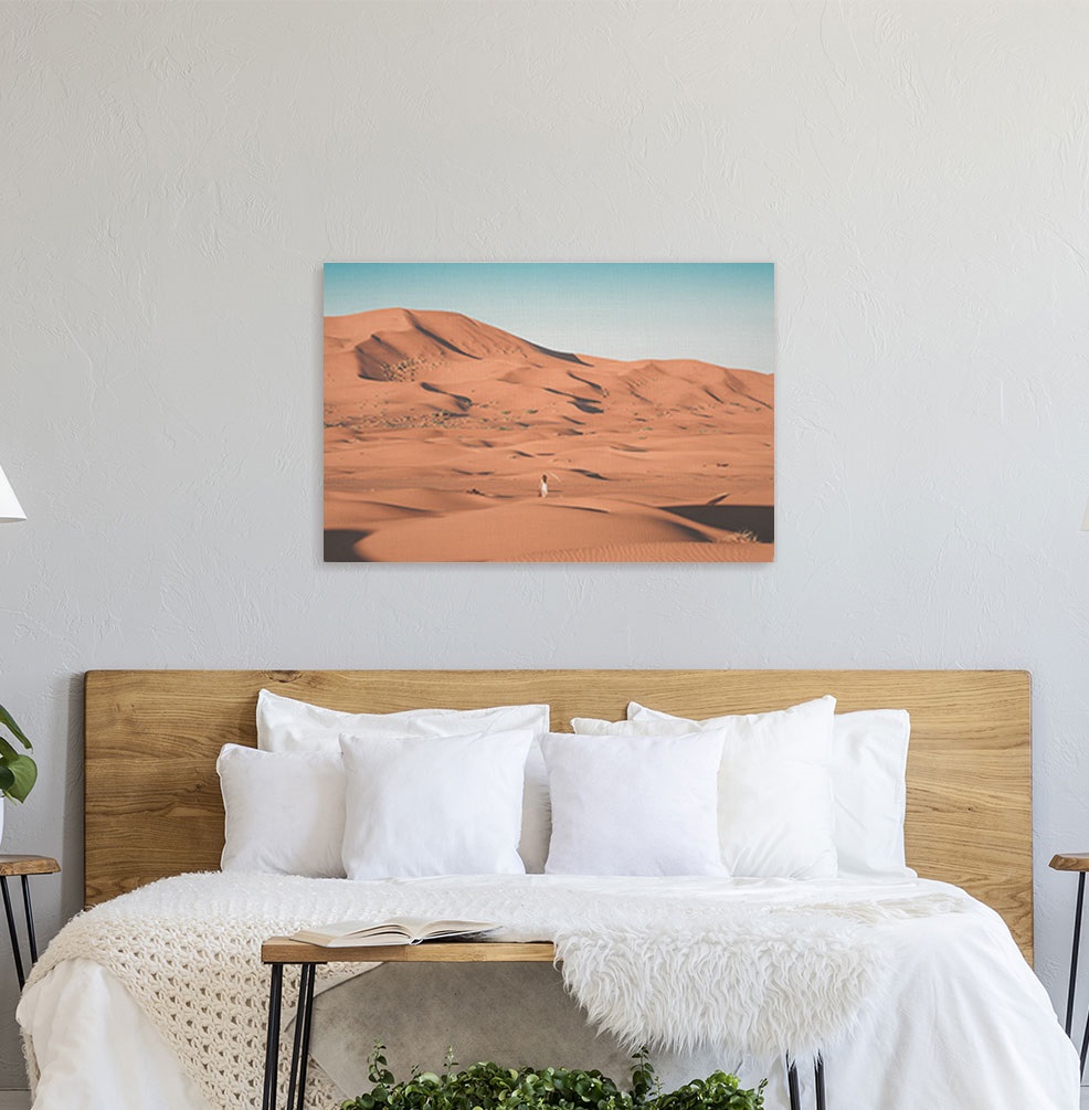 canvas print bedroom