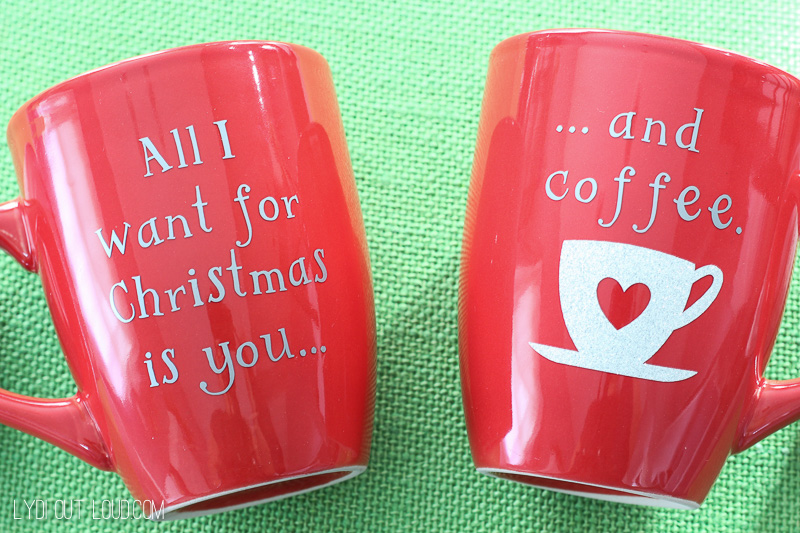 All I want for Christmas is you mug