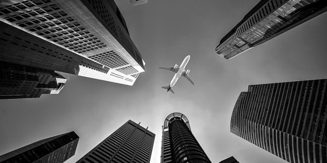 Airline, Architecture, Buildings, City, Flight, Jet