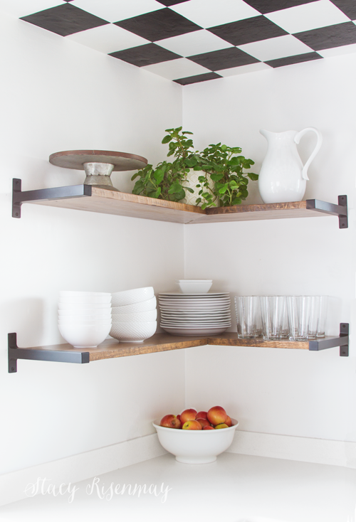 corner shelves