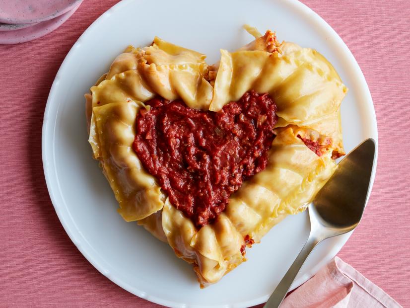 heart-shaped Valentine's Day recipe