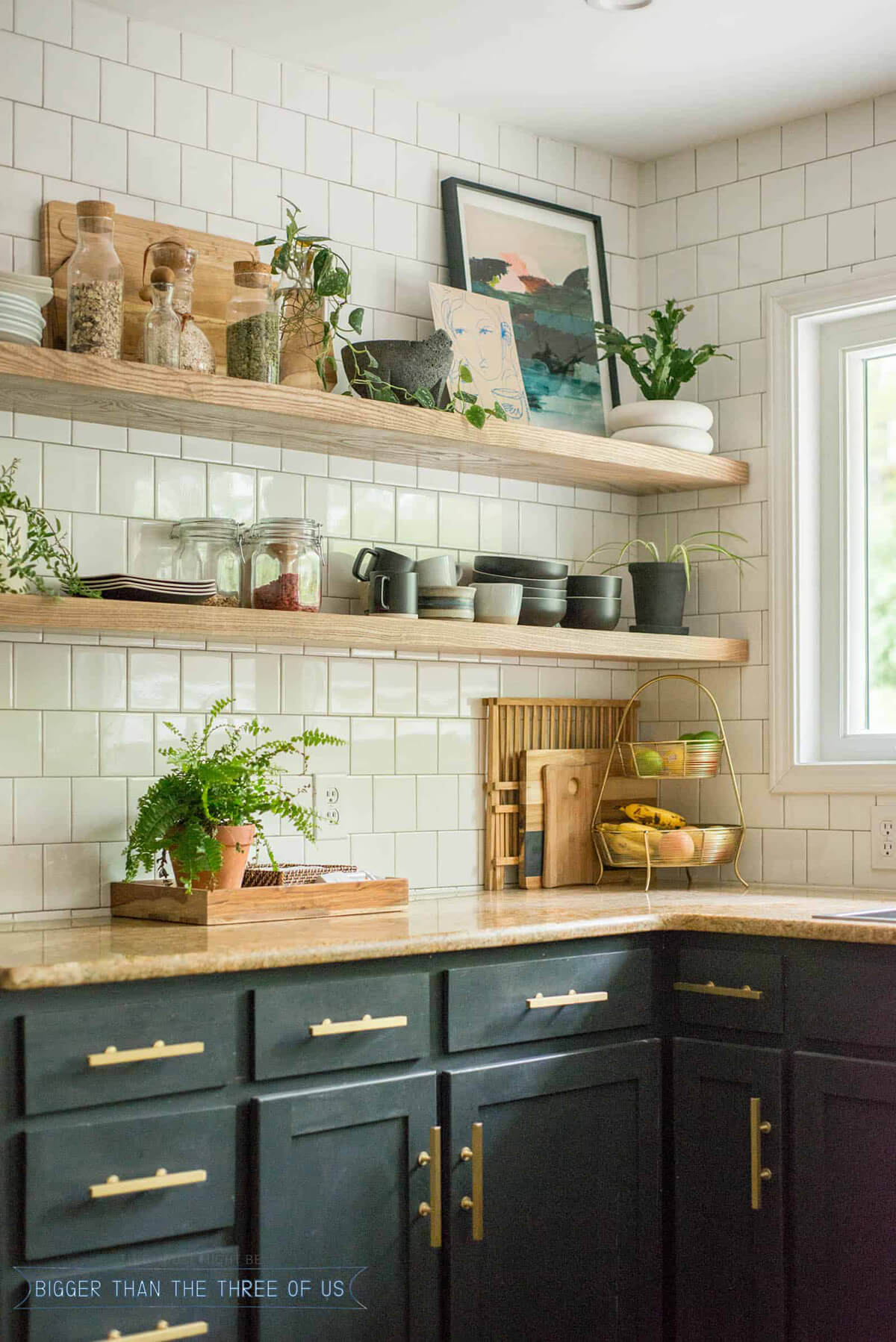 open shelves kitchen decorating ideas