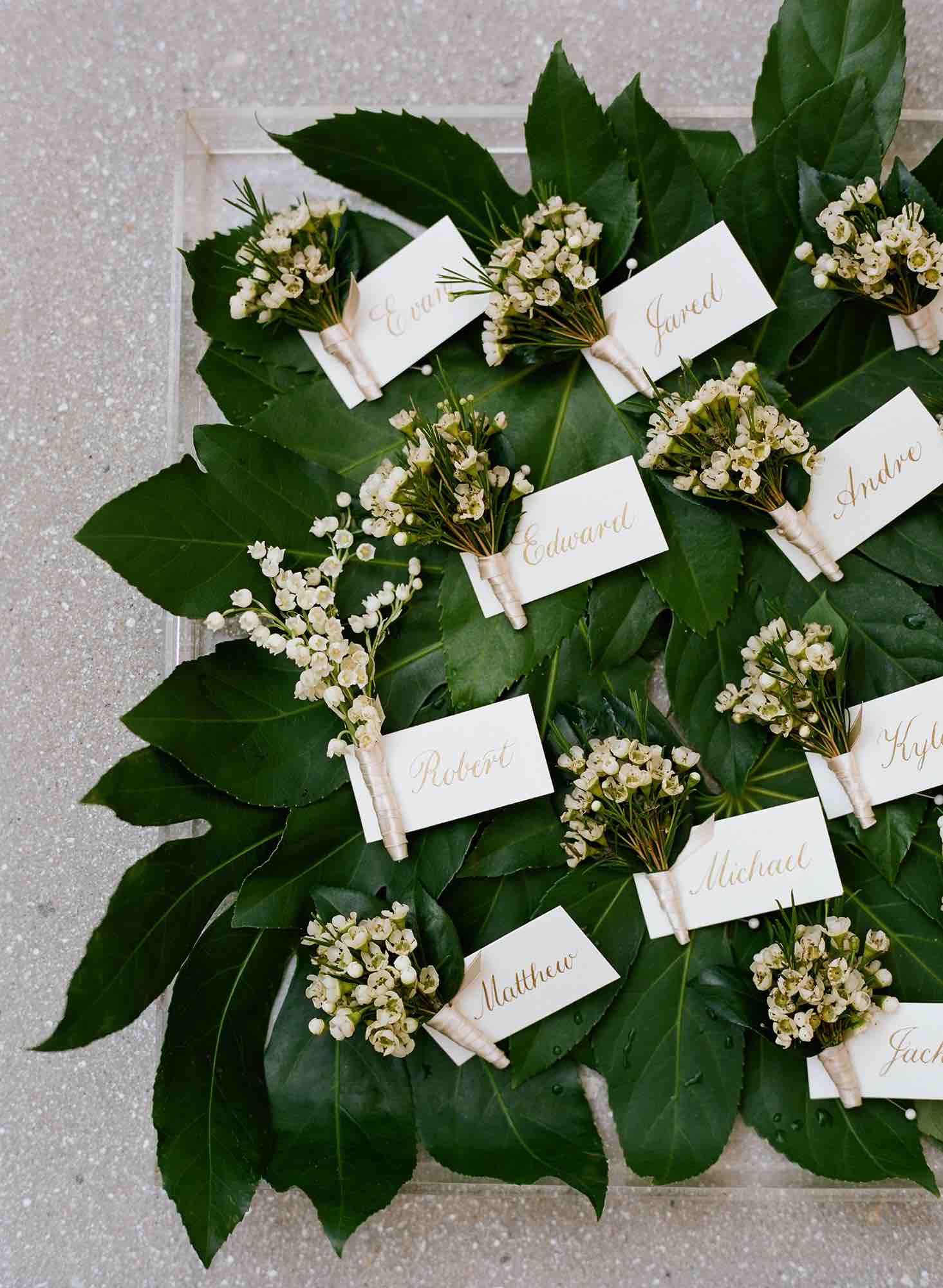 wedding name tags