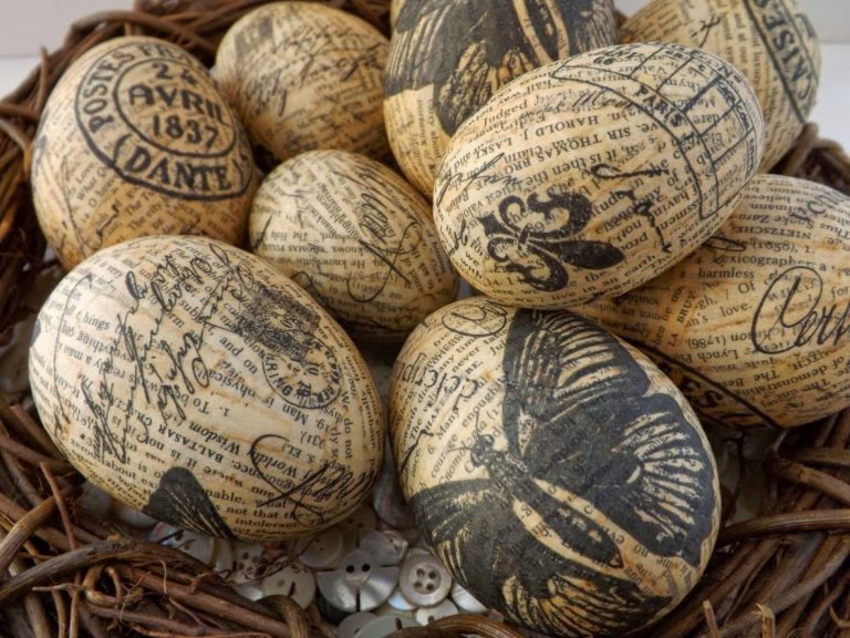 vintage Easter eggs