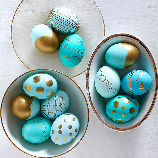 pastel Easter eggs