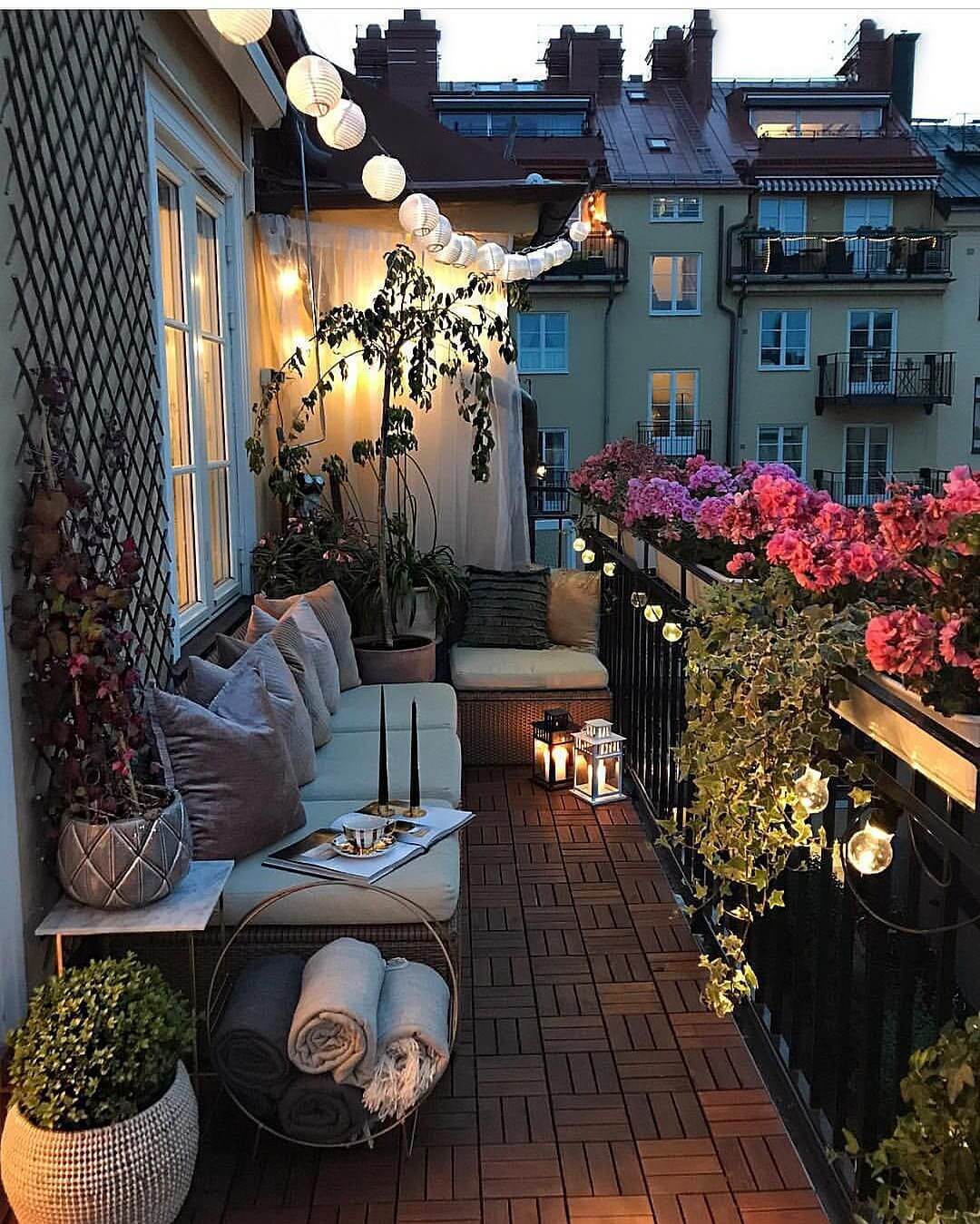 cozy balcony