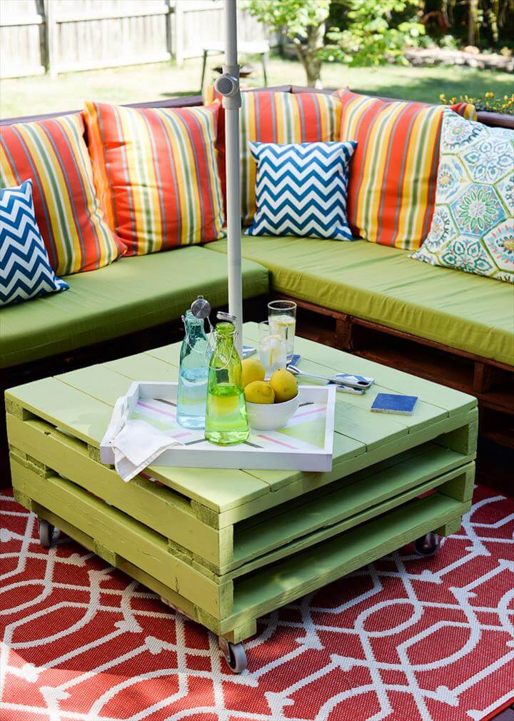 DIY outdoor furniture