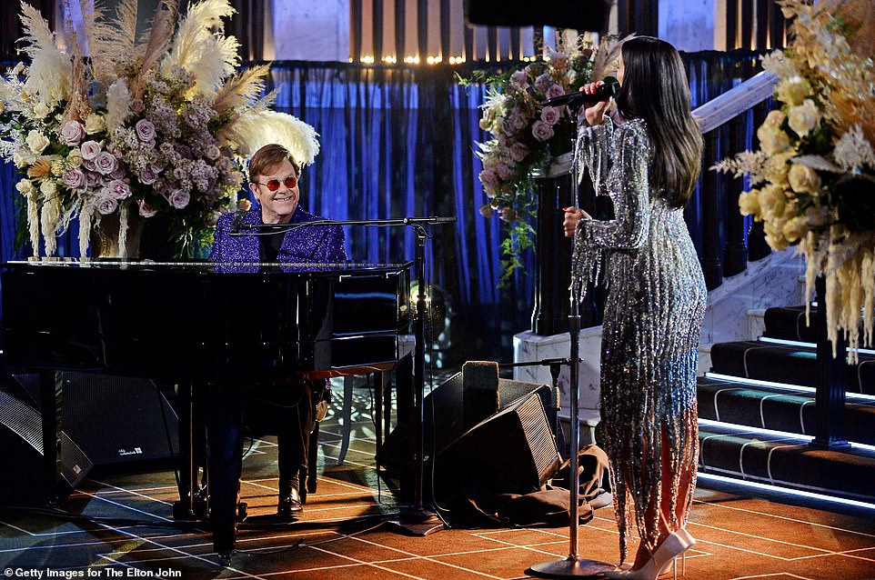 elton john's first-ever virtual oscar viewing party