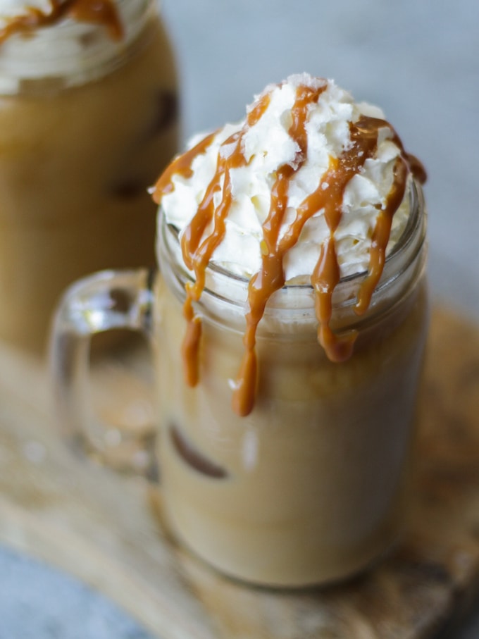 caramel iced coffee recipe