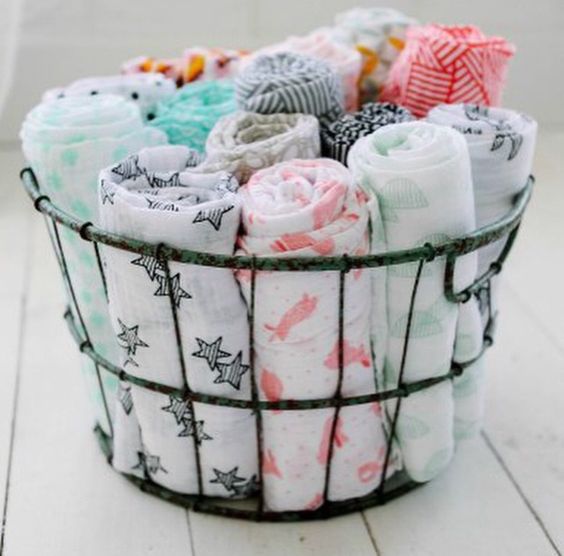 wire basket organization