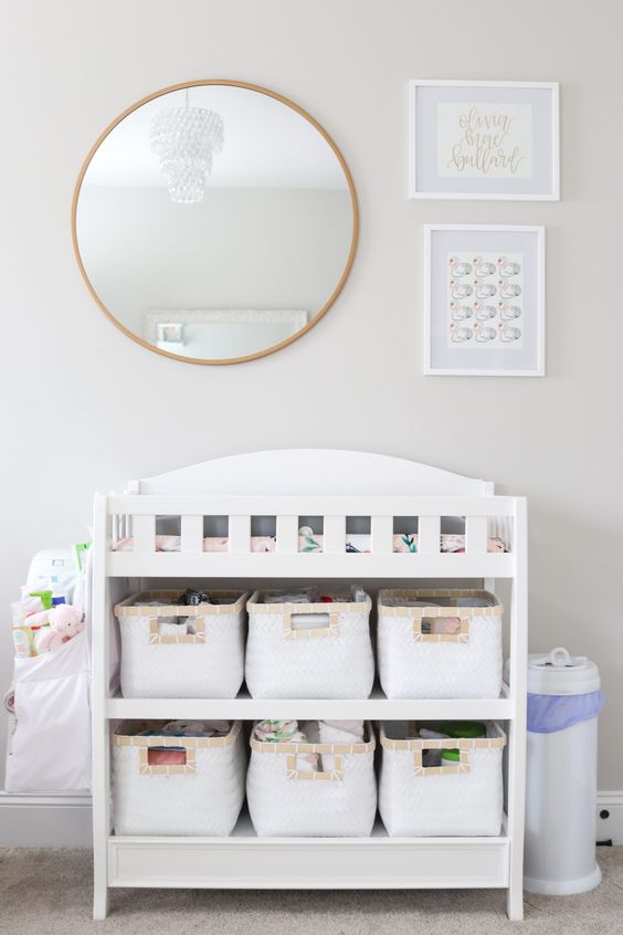 baby room baskets