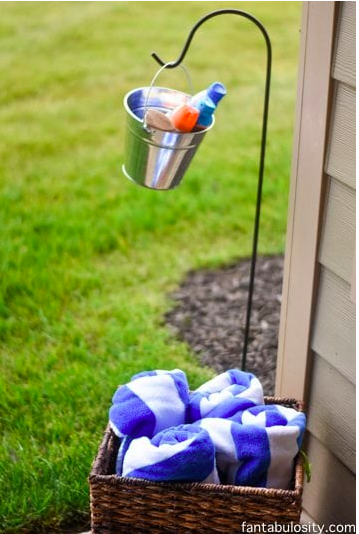 DIY pool organization ideas