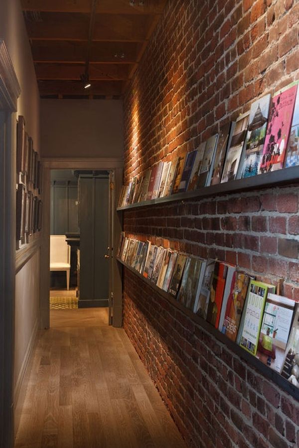 hallway library