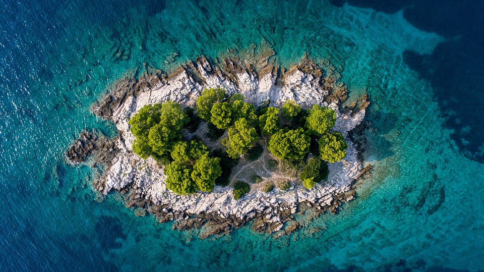 Island, Sea, Croatia, Summer, Vacations, Turquoise