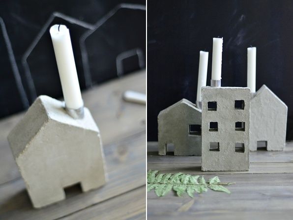 DIY cement crafts