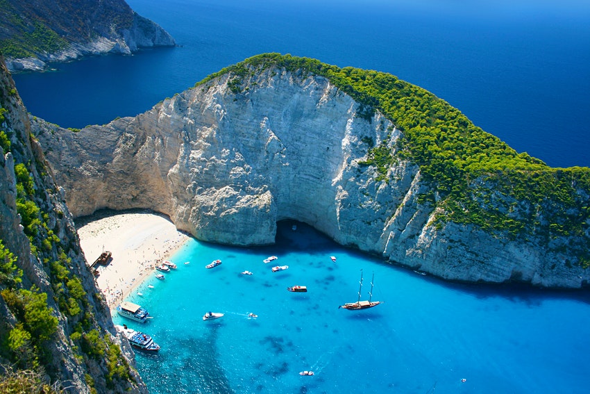 best beaches in greece